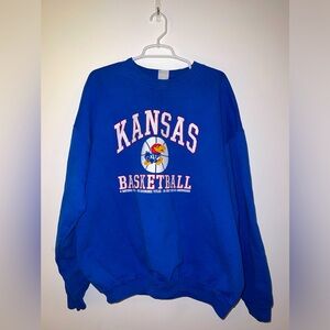 University of Kansas basketball Crewneck